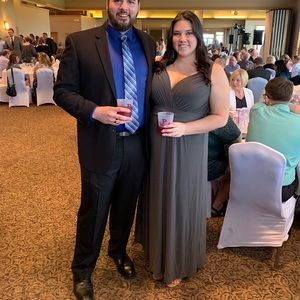 Dark Grey Formal Dress